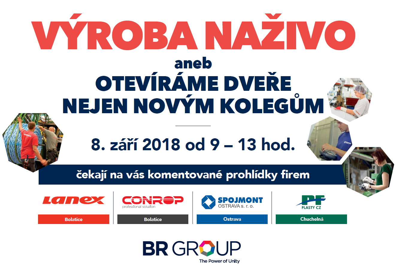 Den otevřených dveří společností BR Group